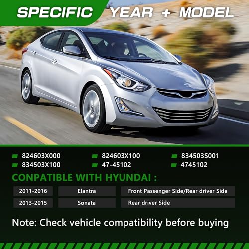 image for TCFWED Power Window Motor Compatible with Hyundai Elantra 2011 2012 20