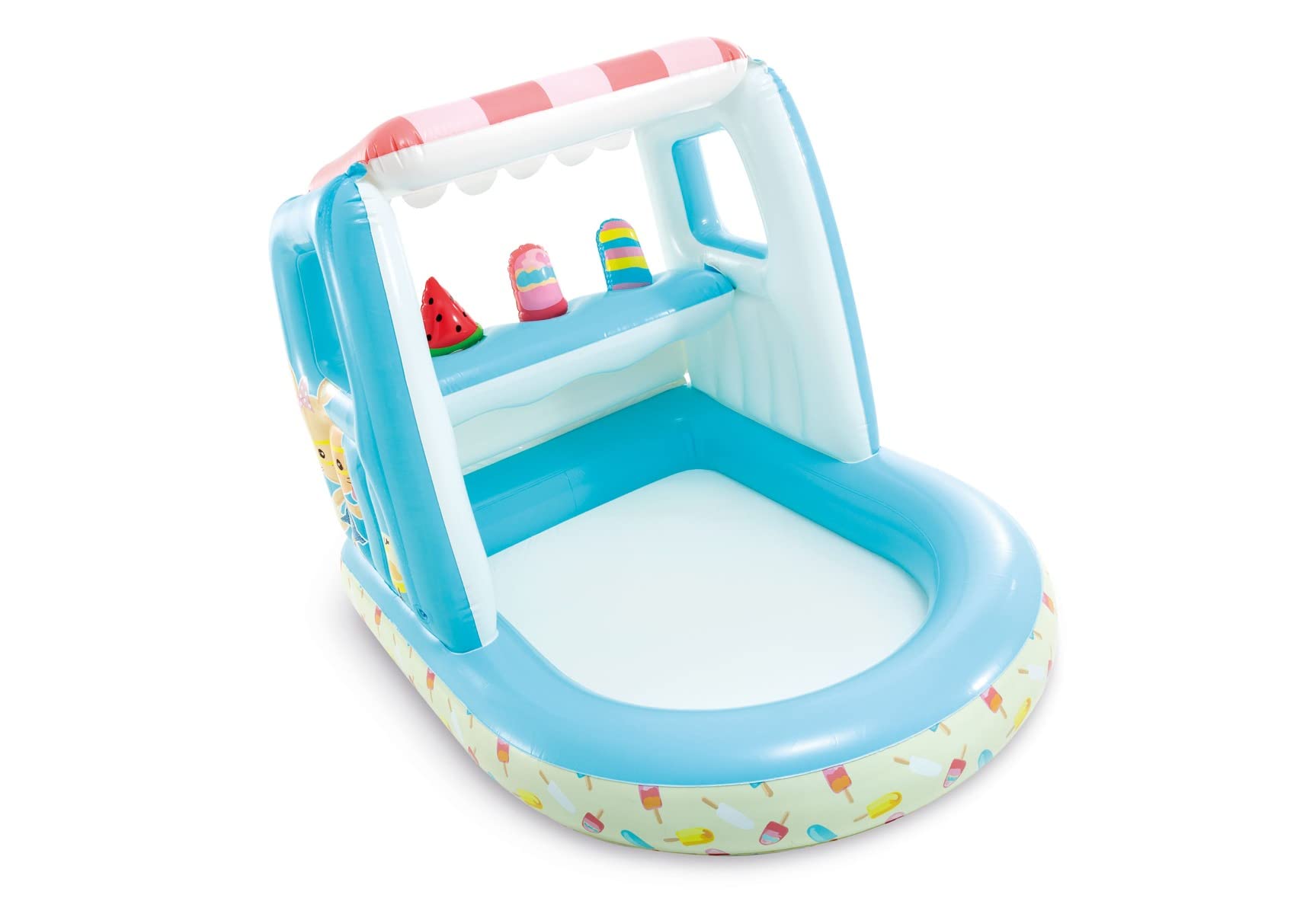 Centro de juegos INTEX heladería hinchable con 3 helados