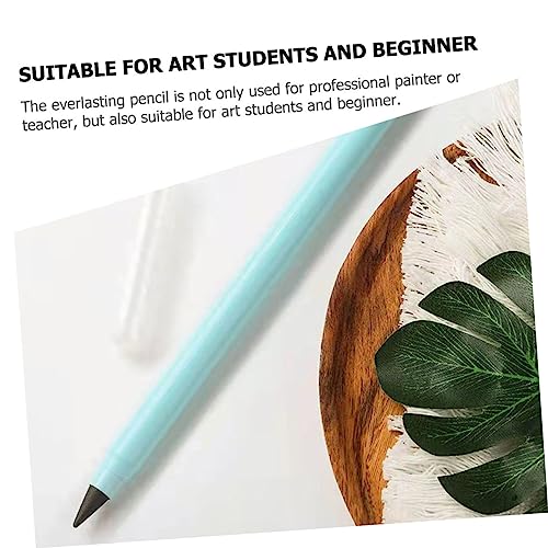 JEWEDECO 6pcs Reusable Everlasting Pencils No Sharpening Required Inkless Writing Tools for Students and Macaron Colors Included - Thumbnail 7