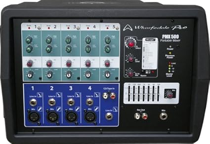 Amazon Co Jp Wharfedale Pro Wa Hude Ru Professional Pmx500 Pawa Domikisa Effects Built In W High Output Musical Instruments