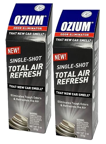 Ozium Air Sanitizer, 2 oz Car Fogger: Single-Shot Smoke Odor Eliminator & Car...