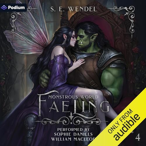 『Faeling: A Fantasy Monster Romance』のカバーアート