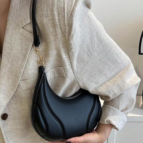 Bolso Tote para mujer con correa de cadena y cierre miniatura 2