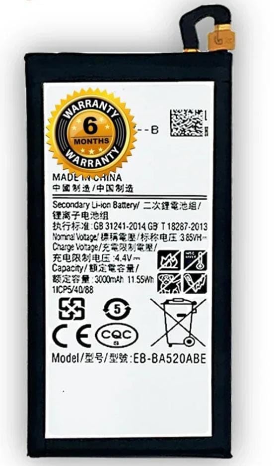 Image of Original EB-BA520ABE Battery for Samsung Galaxy A5 2017 / A520 / SM-A520F Battery with 6 Months warrenty**(LR74)