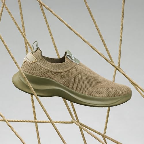 Image of Neeman's Sole Max Cush Slip Ons for Unisex | Chunky Cushioned Casual Shoes with High-Rebound Foam | Breathable Knit Upper | Lightweight EVA Sole Comfort Shoes