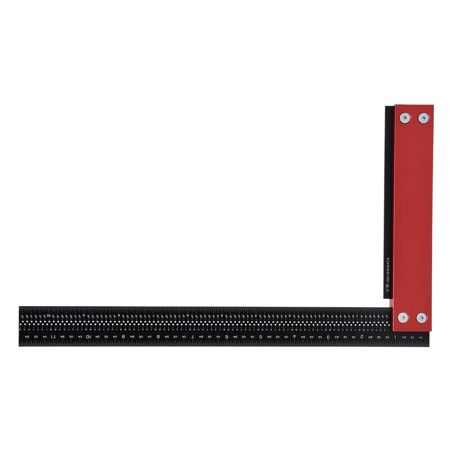 Woodworking Ruler Accurate L Shaped Square Measure Tool for Carpenter Aluminum Alloy