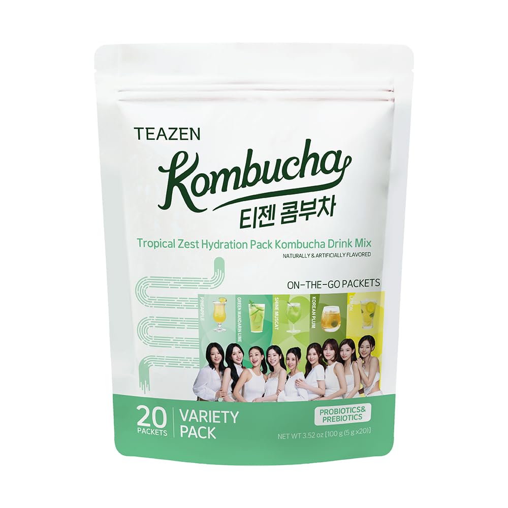 Amazon.co.jp: 【TEAZEN】ティーゼン コンブチャバラエティパック100g