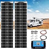 Flexibles Solarpanel, 200 W, 400 W, monokristallin, wasserdicht, 12 V...