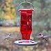 Perky-Pet Ruby Starburst Vintage Glass Hummingbird Feeder 8139-2