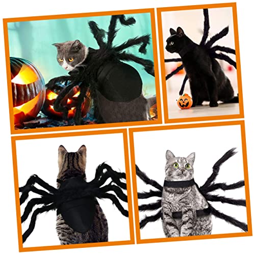 Disfraz araña para perros y gatos POPETPOP Halloween miniatura 5