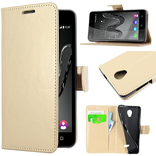 ebestStar - Coque Compatible avec Wiko Freddy Etui PU Cuir Housse Portefeuille Porte-Cartes Support...