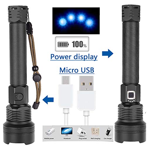 DXHGHYGL Torcia LED Professionale 100000 Lumen Super Luminosa -Potente - Foto 8