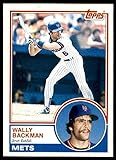 Baseball MLB 1983 Topps #444 Wally Backman Mets