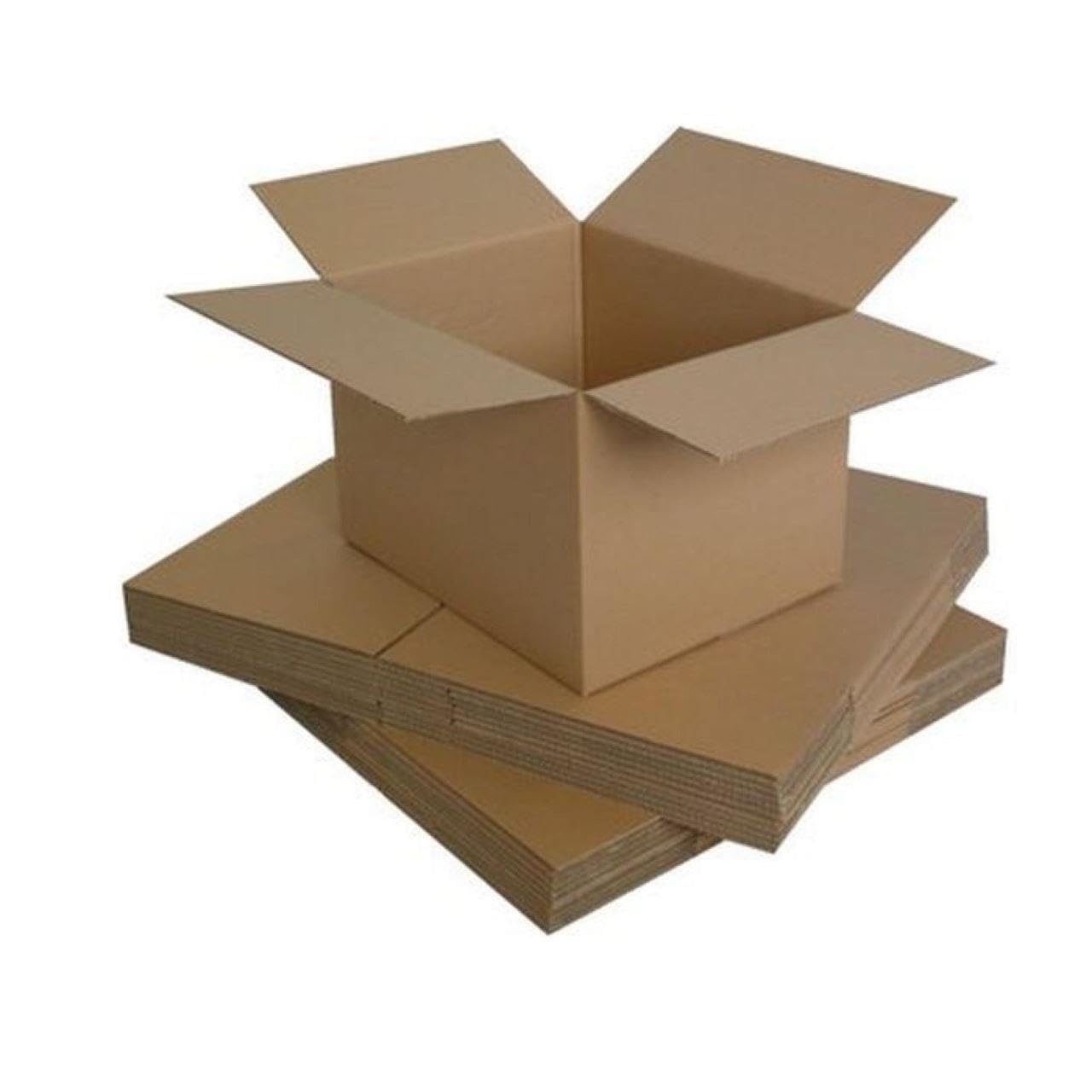 100 X Single Wall Postal Mailing Cardboard Packaging Shipping Boxes Size 6.3" x 6.3" x 2.75" (160 x 160 x 70mm)