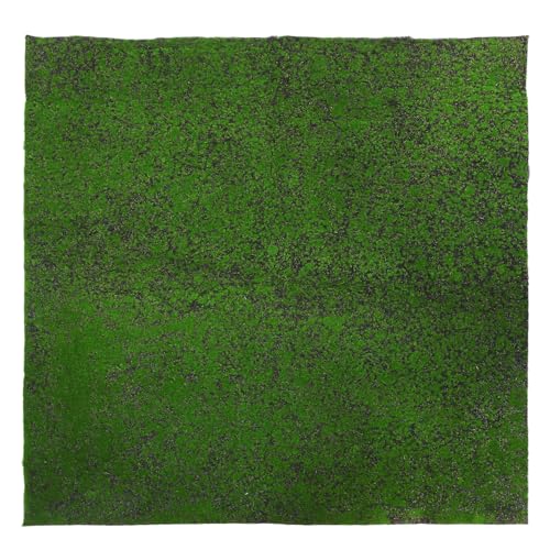 Homoyoyo Alfombra de Césped Artificial Musgo Realista 1X1 M para Manualidades Decoración de Minijardín y Micropaisaje Estera Resistente a UV para Plantas de Interior y Maquetas