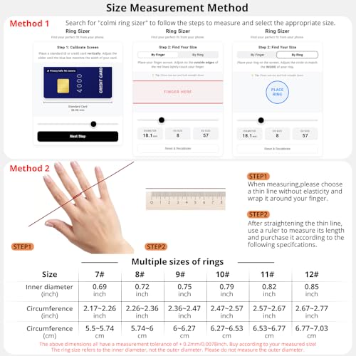 Image of Smart Ring for Women, Health Tracker & 5ATM, COLMI R02. (Rose Gold, 9#)