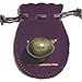 Drilled Yoni Egg Made of Golden Sheen Obsidian Gemstone, Rare, Exquisite, Medium Size, Certified, with Jade Egg User Instructions, Excellent Bladder Control Training Device