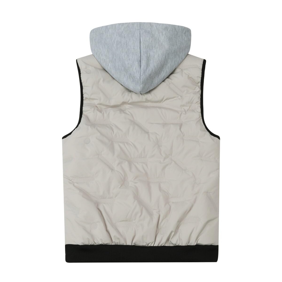 YOUTHUP Gilet da Uomo Trapuntato Scaldamuscoli Giacca Leggera Senza Maniche con Cappuccio Gilet da Esterno