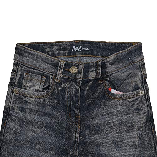 Tie Dye Black Denim Jeans Comfort Stretch Skinny Pants Trousers Lightweight Trendy Summer Boys Age 5-13 Years4