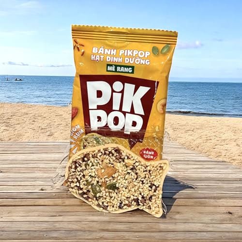 Image of Combo - Roasted Sesame Nuts and Toasted Coconut Mixed Nuts - Hat Dinh duong Me Rang va Hat dinh Duong Dua Nuong - 2 Boxes per Order