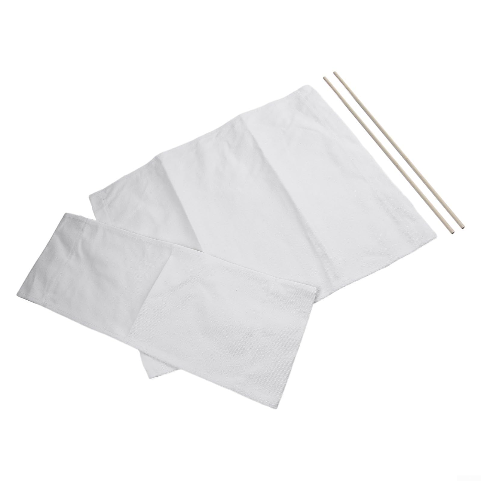 Momfin Directors Chair Covers Canvas Replacement Seat Cover For Casual Folding Chair Home Garden Outdoors,Replacement Washable Chairs Seat Covers Kit (White)