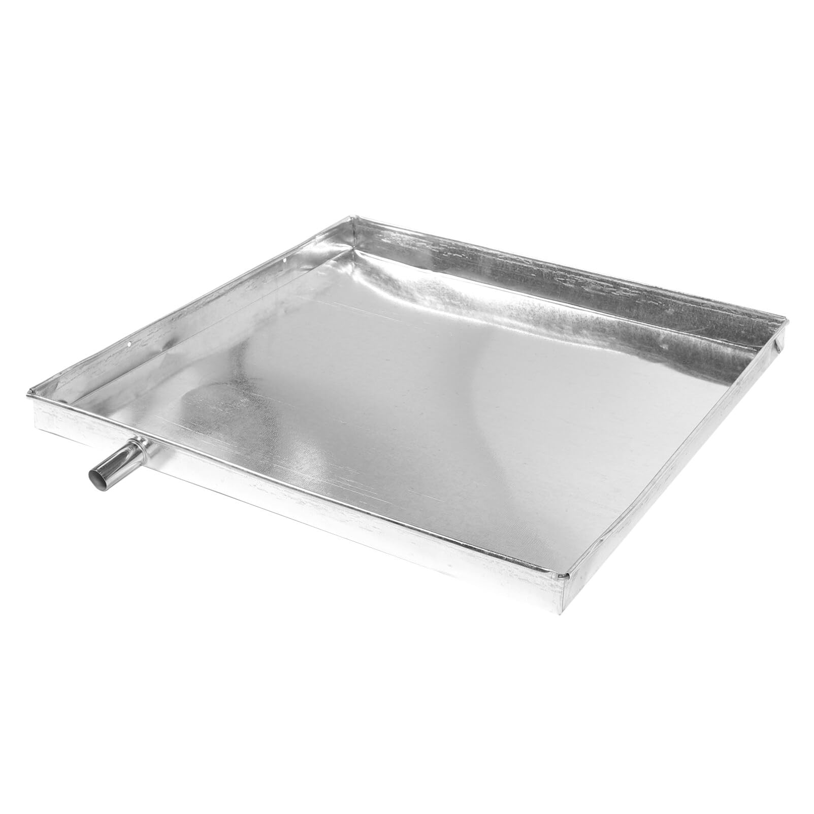 Homoyoyo Vassoio di Raccolta di Scarico del Condizionatore Design a Prova di Perdite in Metallo Robusto E Plastica Facile da Pulire