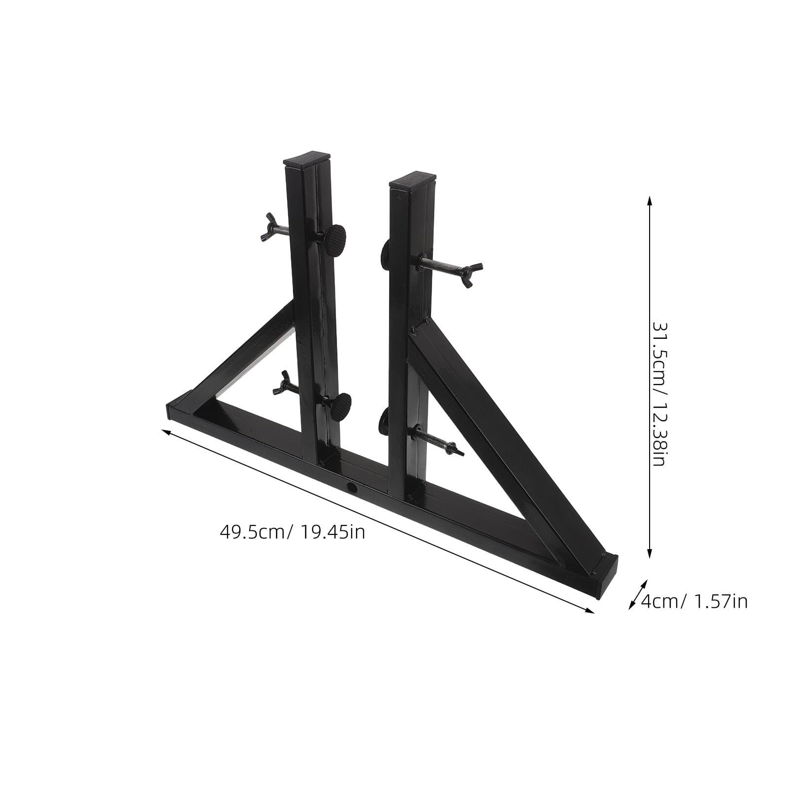 Zerodeko Supporto per Specchio a Figura Intera da Terra Antiscivolo, Staffa Porta Specchio Stabile Base Robusta per Esposizione Opere D’arte e Decorazioni in Casa e Ufficio