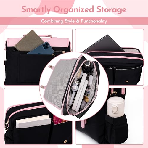 YORAMY black tote bag – image 6