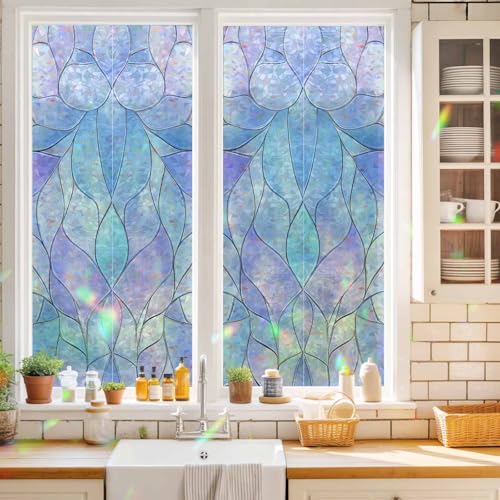 Vinilo Decorativo Para Ventana Arcoíris, 20 x 39 Pulgadas miniatura 2