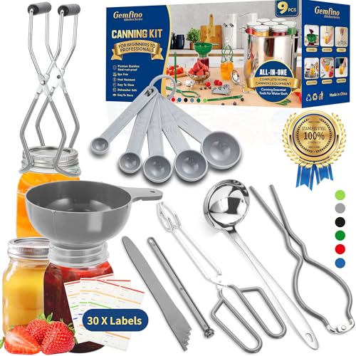 Image of Canning Supplies Starter Kit,Canning Kit Set for Beginners