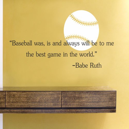 Baseball was is and always will be to me the
