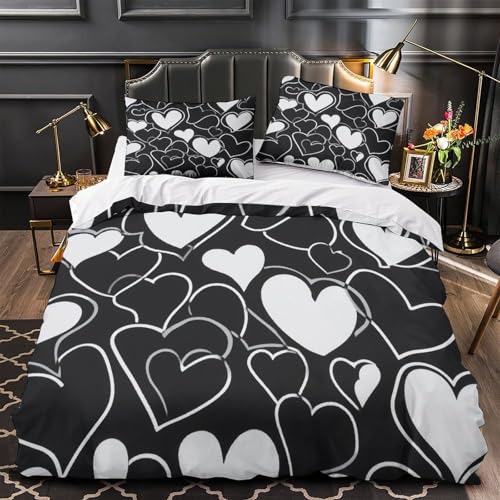 Parure de lit microfibre Yak Heureux impression 3D durable