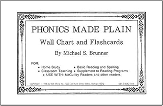 Phonics Made Plain Wall Chart and Flashcards