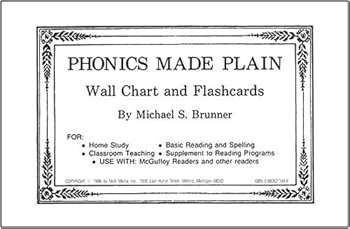 Cards Phonics Made Plain Book