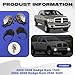 RP Remarkable Power, Fog Light for 2002-2008 Ram 1500/2003-2009 2500 3500 Pickup with Smoke Lens Bumper Driving Lamp Pair (Left& Right) FL7108