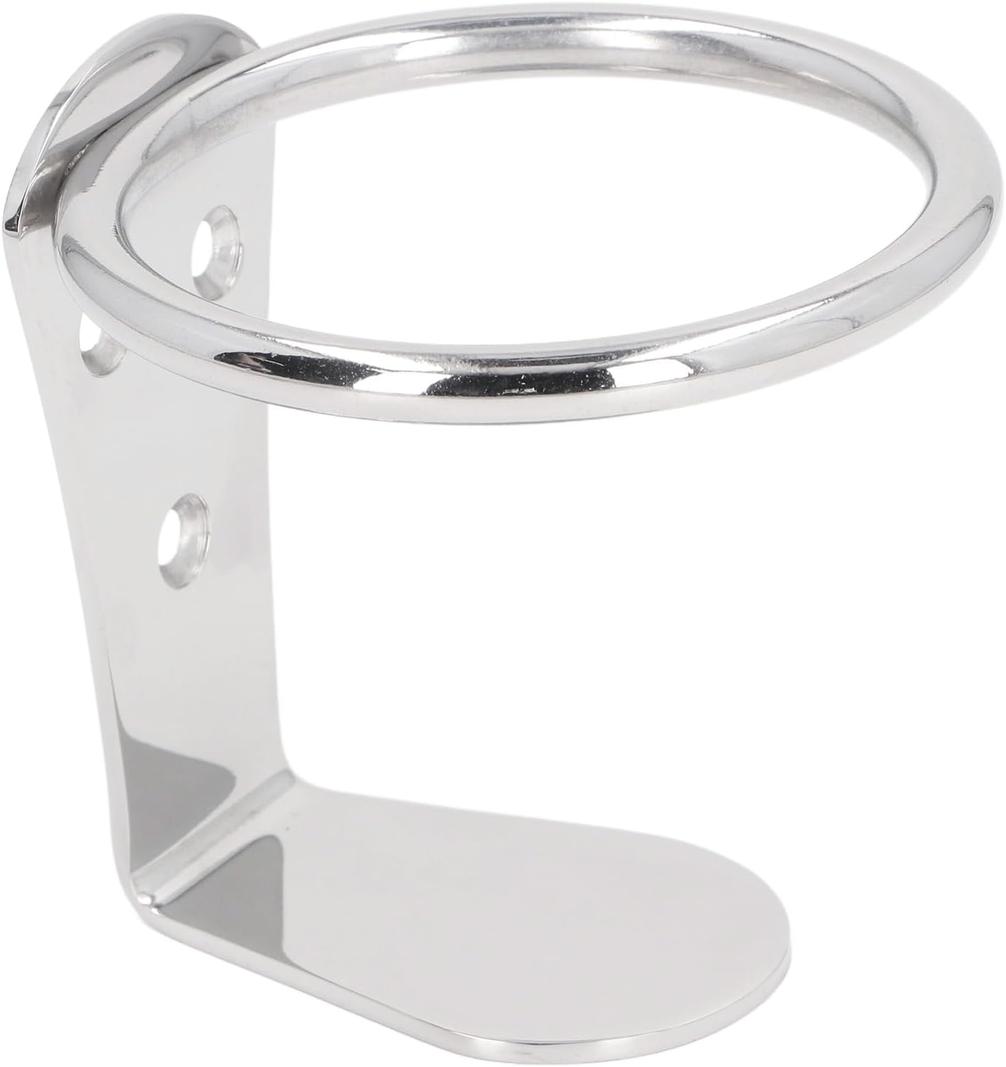 Focket Marine Yacht Steel Cup Holders, Boat Universal Hardware Drink Holder Deck, Stainless Steel Boat Ring Cup Drink Holder Drinks Holders for Marine Yacht Truck RV Car Trailer Hardware