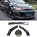 Produktbild ASDNN 3pcs Abs FrontstoßStange Spoiler Schutzplatte Lippen Body Kit Dekorative Streifen Kinnschaufel FüR Volkswagen Golf 7 2013-2017