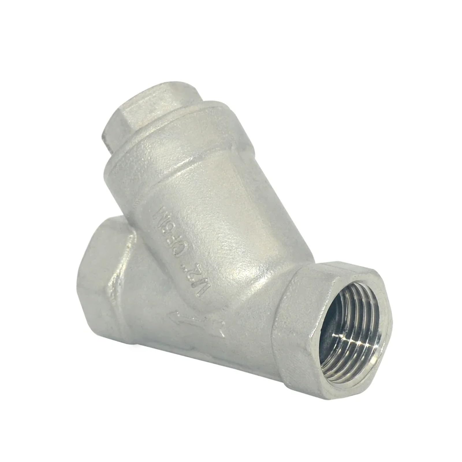 1/4" 3/8" 1/2" 3/4" 1" 1-1/2" 2"-4" NPT żeński 316 304 stal nierdzewna filtr siatkowy typu Y zawór wodny gaz 80 oczek(2")