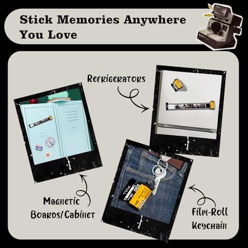 Imán decorativo personalizado retro para nevera miniatura 3
