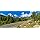 Bear Lake Road passing through forest Rocky Mountain National Park ...