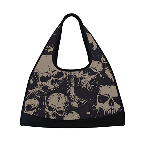 TIZORAX Vintage Dead Tête de Mort de Voyage Sac de Sport Sports Sac de Sport Sac à Bandoulière Cover