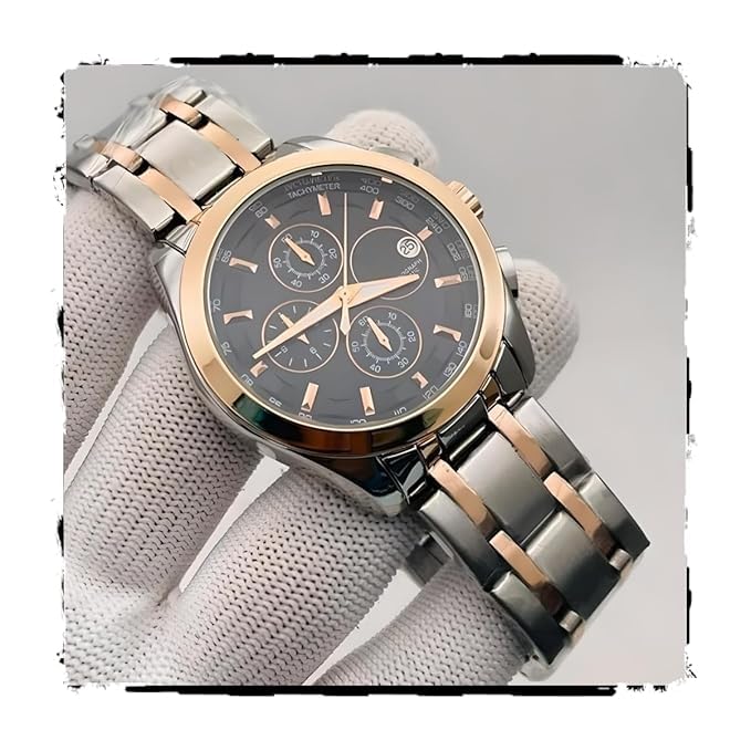 Mister Empire Men Premium Analog Watch Black - Image 1