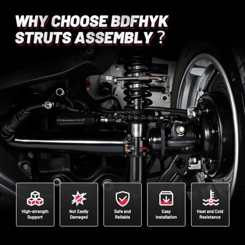 BDFHYK 2PCS Rear Shock Absorbers Fit for Acura CSX 2006-2011 by BDFHYK - Used condition - Image 3