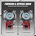 AVID POWER 1/2 Impact Wrench Brushless, 20V Cordless Impact Gun w/ 3 Variable Speeds, Max Torque 370ft-lbs (500N.m), 3.0Ah Li-ion Battery, 4Pcs Impact Sockets, Fast Charger