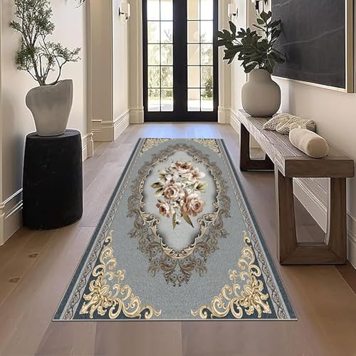 Alfombra pasillo lavable de 80x240 cm: la solución sin pelusa 2