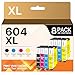 Produktbild Coloran Druckerpatronen 604 604XL Kompatibel für Epson 604 Patronen 604 XL Multipack für Epson XP 2205 Druckerpatronen Expression Home XP 3200 XP 2205 XP 4200 XP 3205 WF 2930 WF 2935 (8er-Pack)