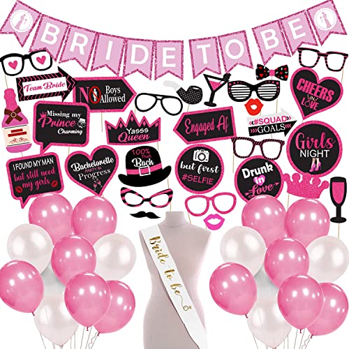 Décoration future mariée et accessoires de fête pour un EVJF réussi à la maison