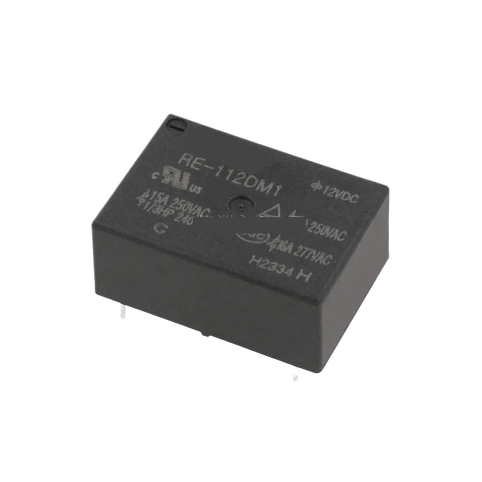 ICXLPMC 1pcs Relay RE-112DM1 16A 4PIN 12V Power Relay