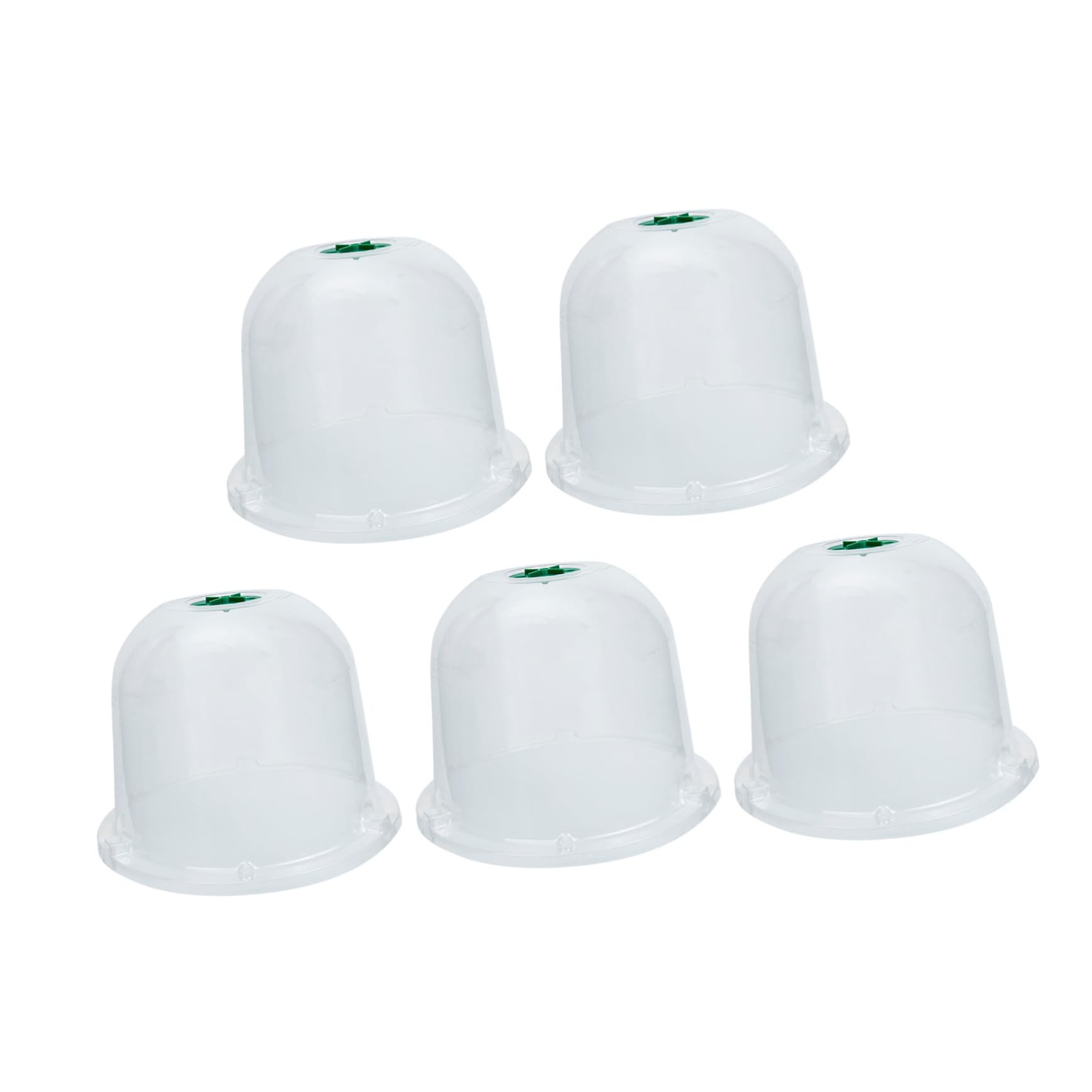 Abaodam 5Pcs Plant Heat Preservation Cloche for Outdoor Use Durable Portable Plant Protector to Shield Against Frost and Preserve Humidity