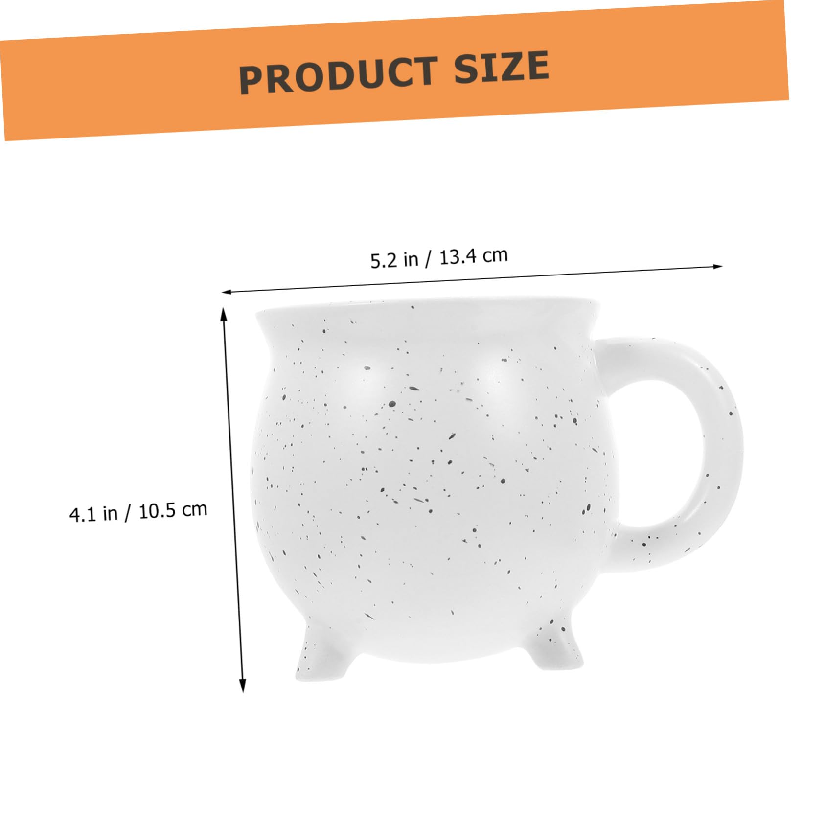 Halloween Tasse Aus Keramik Für Kaffee Dekotasse Für Zuhause Und Büro Mit Künstlerischer Form Und Glatten Kanten Langlebig Und Sicher Für Gebrauch